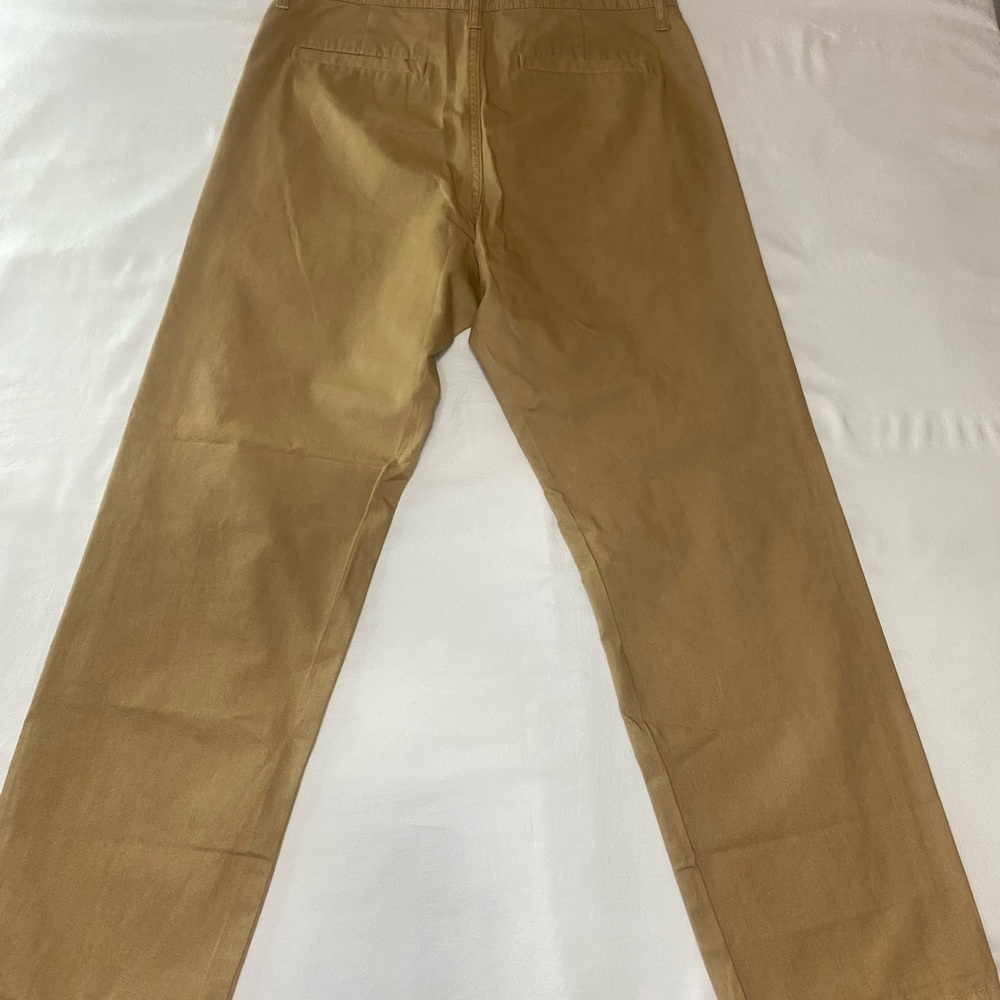 J. Crew Tan Chinos,Slouchy boyfriend chino size 28 - Picture 2 of 16